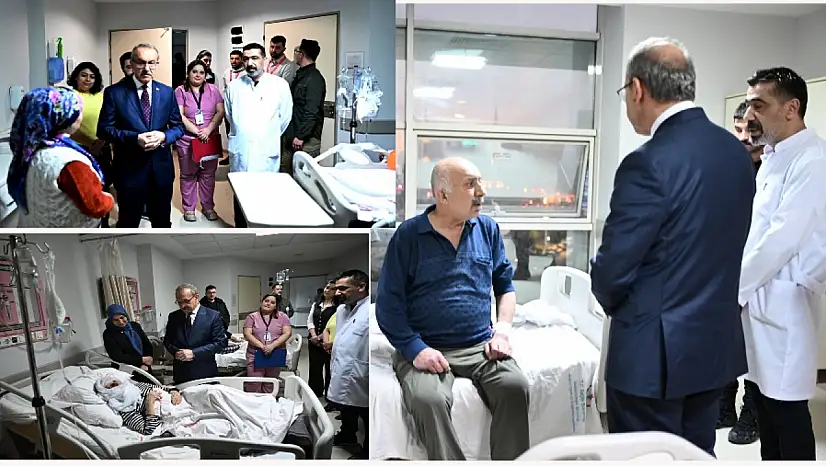 Devletin Şefkatli Yüzü Sahada: Vali Seddar Yavuz'dan Hastalara Moral Ziyareti