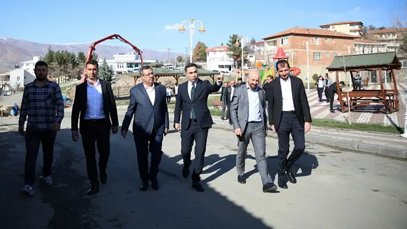 İl Başkanı Bakan Doğanyol'da İstişarelerde Buluştu