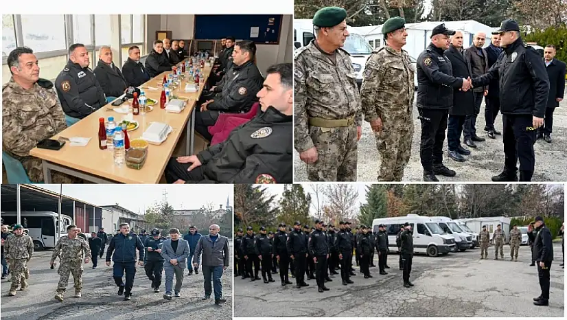 İl Emniyet Müdürü Kayhan Ay'dan Birimlere Ziyaret