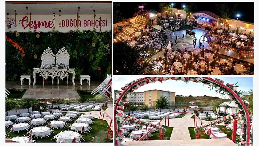 Malatya'da Düğünlerin Vazgeçilmez Mekanı: Çeşme Düğün Bahçesi