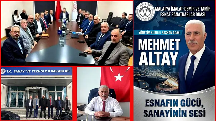 Malatya'nın Üreten Gücüne Ankara'da Güçlü Temsil: Mehmet Altay'dan Örnek Liderlik