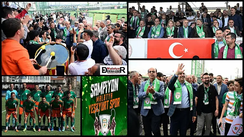 Malatya Yeşilyurtspor Resmen Şampiyon