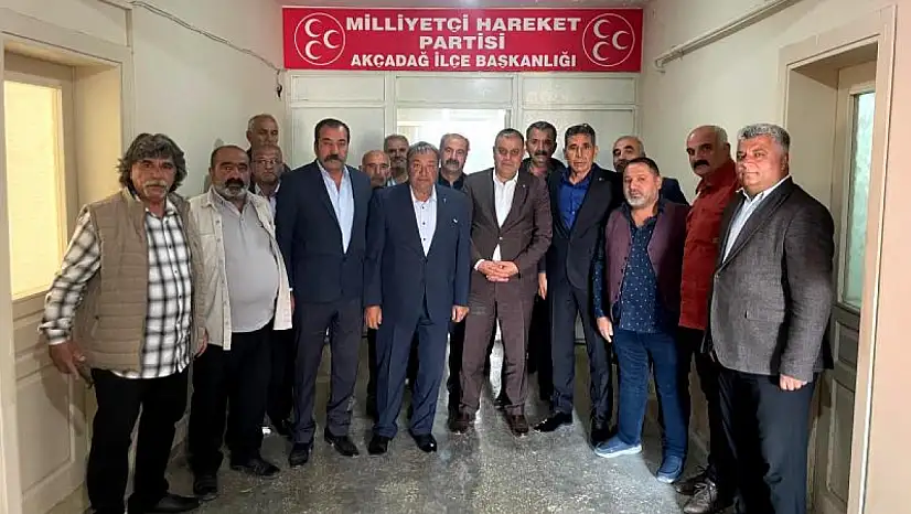 MHP Heyetinden Akçadağ İlçesine Ziyaret