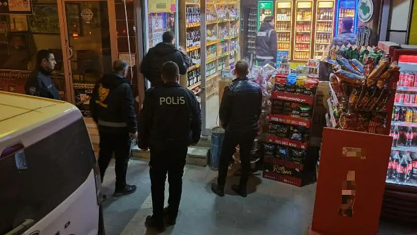 Polis'ten Sahte Alkol Denetimi