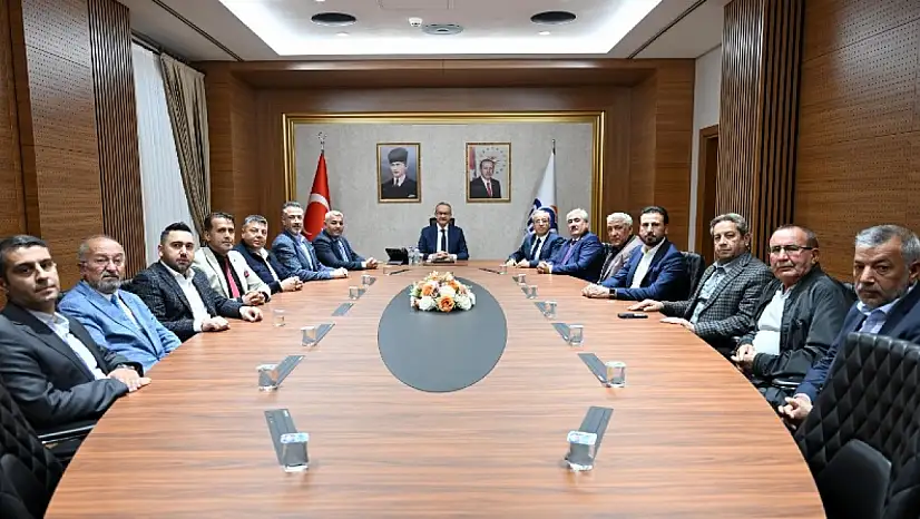 TSO heyetinden Vali Seddar Yavuz'a Ziyaret