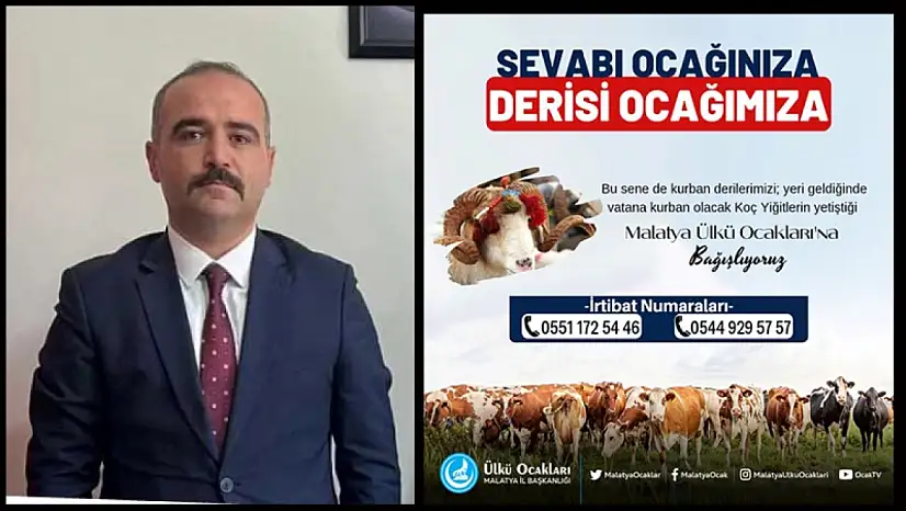 Ülkü Ocakları'ndan' Sevabı Ocağınıza Derisi Ocağımıza' Çağrısı