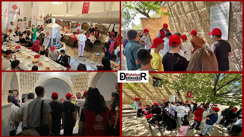 Vakıflar Bölge Müdürlüğü'nden Yürek Isıtan Jest: Çocuklara Harput Gezisi