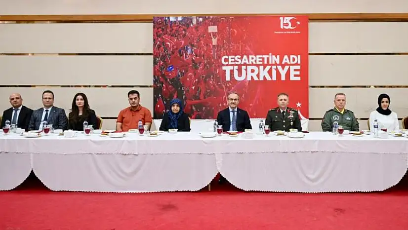 Vali Yavuz 15 Temmuz Şehit ve Gazi Aileleri ile Buluştu