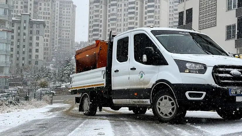 Yeşilyurt Belediyesi Karla Mücadelede Teyakkuzda!