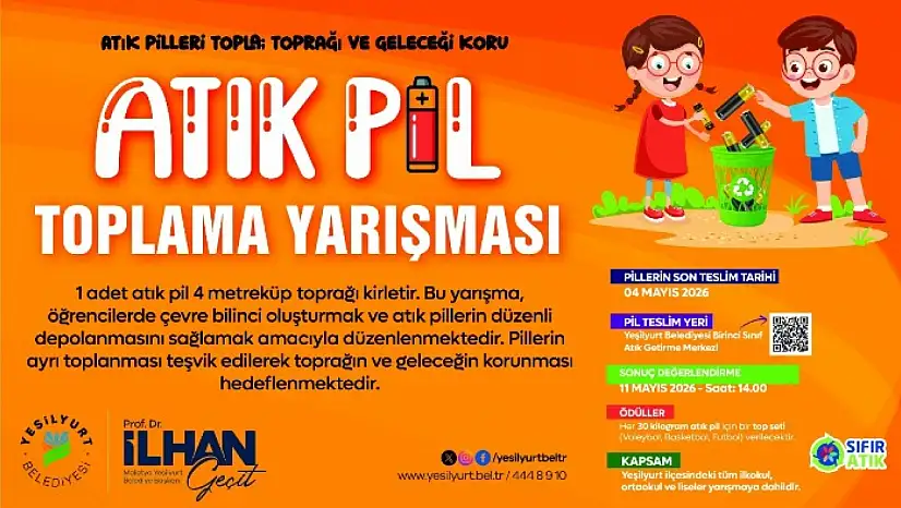 Yeşilyurt Belediyesi'nden Çevre Dostu Proje