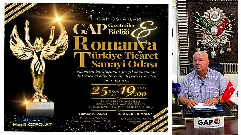 17.Gap Oscar'ı Romanya'da Yapılacak