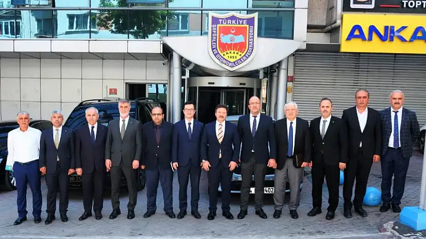 Başkan İnce Servisçi Esnaflarının Sorunlarını İletti