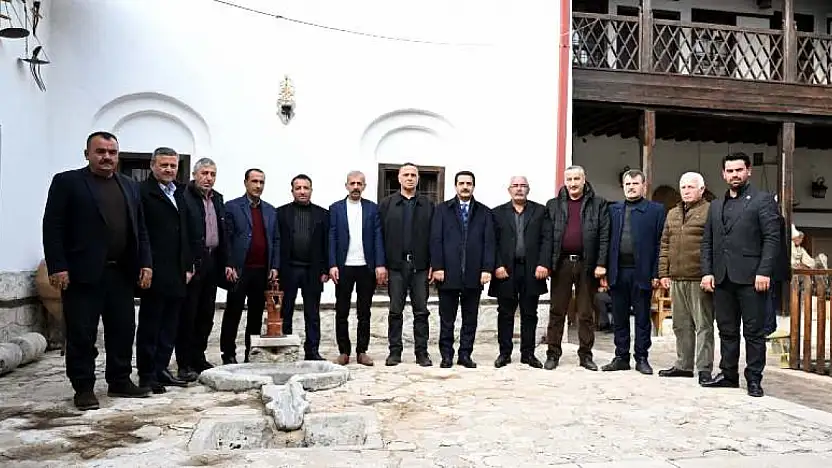 Başkan Taşkın Eski Malatya Muhtarlarıyla Buluştu