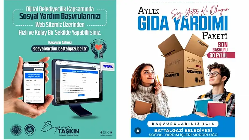 Battalgazi Belediyesi'nden Eğitime ve Sosyal Yaşama Tam Destek