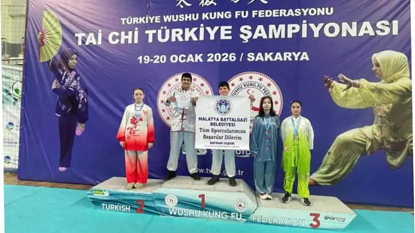 Battalgazi Belediyesi Sporcularından Türkiye Şampiyonası'nda 5 Madalya