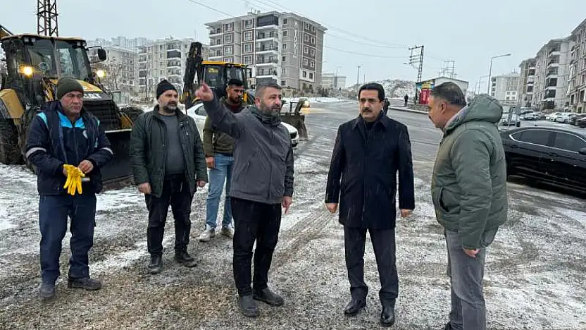 Battalgazi'de Kar Mesaisi