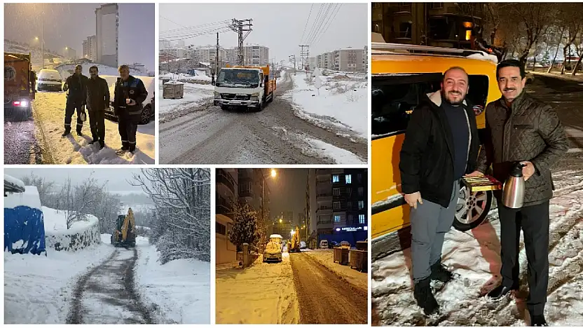 Battalgazi'de Kar Seferberliği