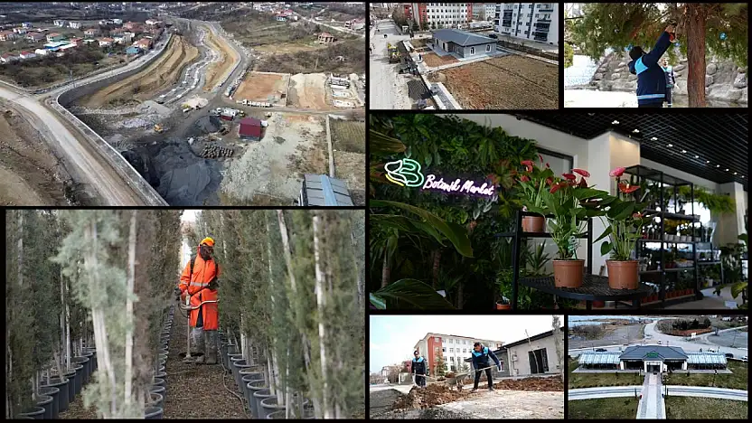 Battalgazi'de Yeşil Alanlarda Kapsamlı Çalışma