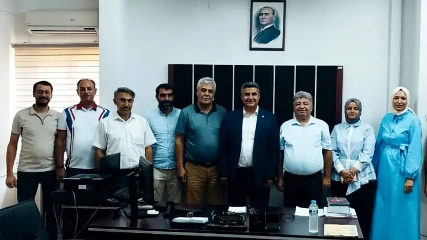 Büro Memur-Sen Malatya Şube Yönetiminden Cengiz Tayfun'a Ziyaret