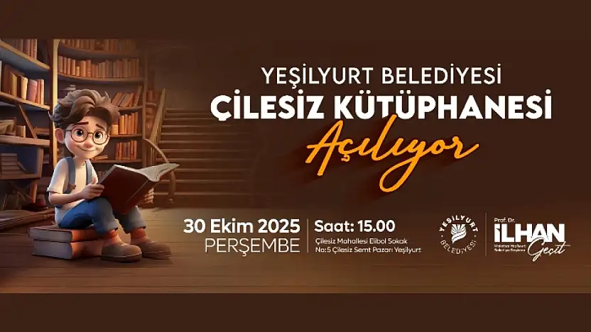 Çilesiz Kütüphanesi 30 Ekim'de Kapılarını Açıyor