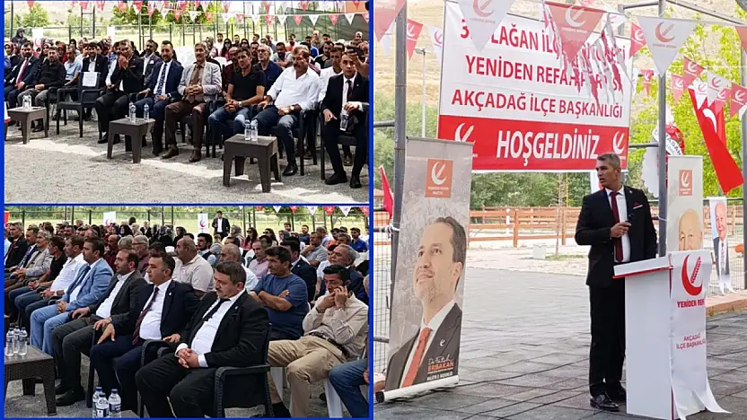 Emre Gönültaş'a Büyük Güven! Yeniden Refah Partisi Akçadağ İlçe Kongresi'nde Güçlü Mesaj