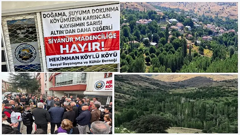 Hekimhan Hasançelebi ve Çevre Köylerinde Siyanürlü Altın Aramaya Tepki