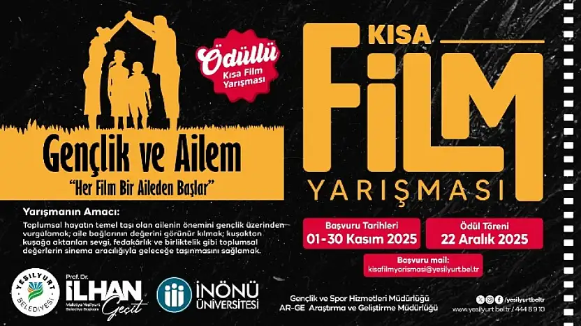 'Kısa Film Yarışması' Başvuruları 1 Kasım'da Başlıyor!