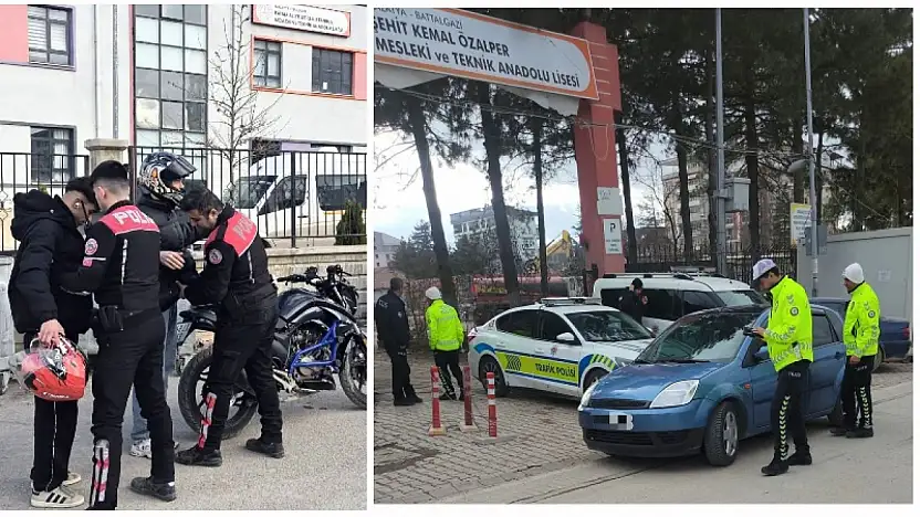 Malatya'da Okul Çevrelerinde Sıkı Denetim