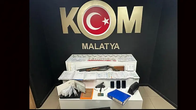 Malatya'da Tefeci Operasyonu: 3 Tutuklama