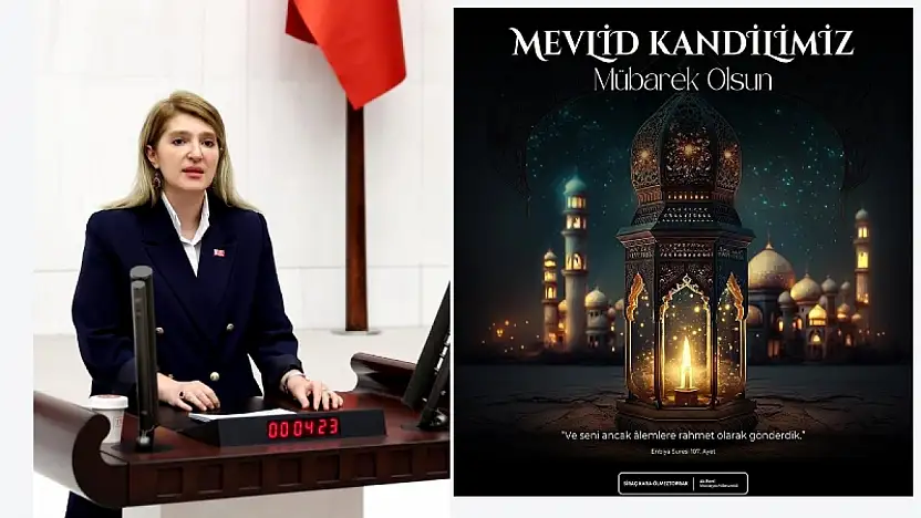 Milletvekili Ölmeztoprak: Mevlid Kandilimiz Mübarek Olsun!