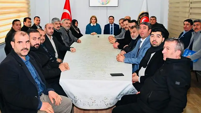 Milletvekili Ölmeztoprak Muhtarlarla Bir Araya Geldi