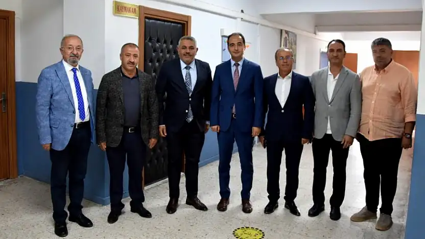 MTSO Yönetiminden Yeşilyurt Kaymakamı Hasan Hüseyin Uzan'a Ziyaret