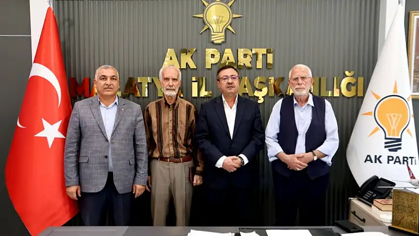 Niyazi Mısri İlim ve Kültür Vakfı'ndan AK Parti İl Başkanı Ali Bakan'a Ziyaret