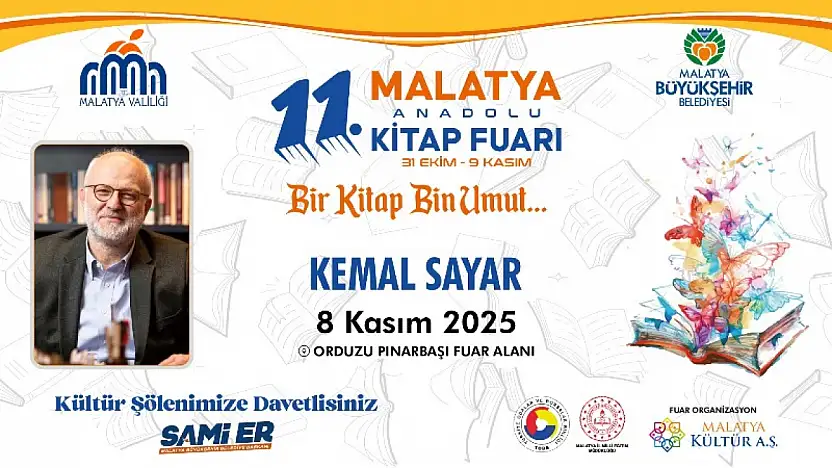 Prof. Dr. Kemal Sayar Malatya Kitap Fuarı'nda