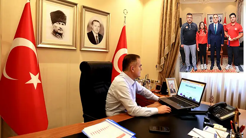 Vali Dr. İdris Akbıyık'tan Milli Okçu Emircan Haney'e Destek Çağrısı