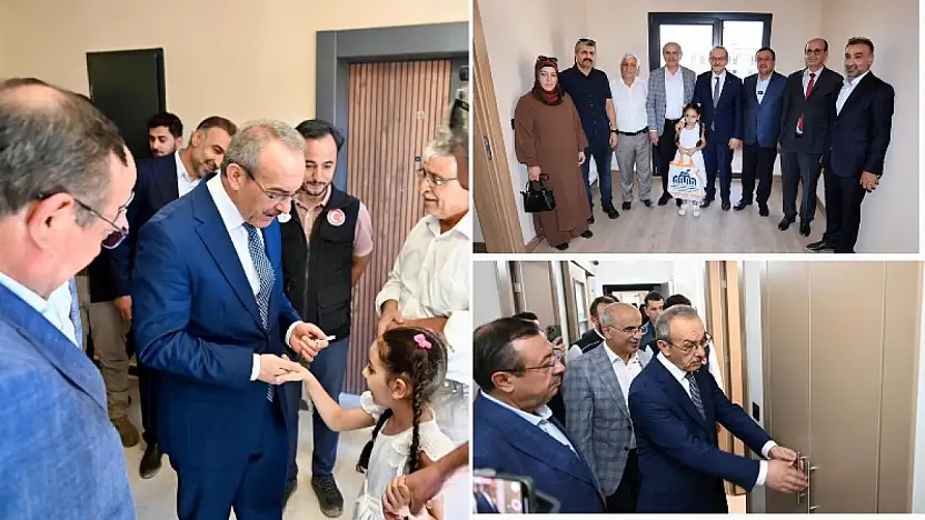 Vali Yavuz ve Beraberindeki Heyet Rezerv Alanlarındaki Deprem Konutlarını İnceledi