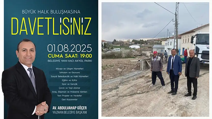 Yazıhan'da Halk Buluşması Programı