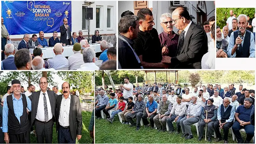 Yeşilyurt'ta Vatandaş Soruyor, Başkan Cevaplıyor