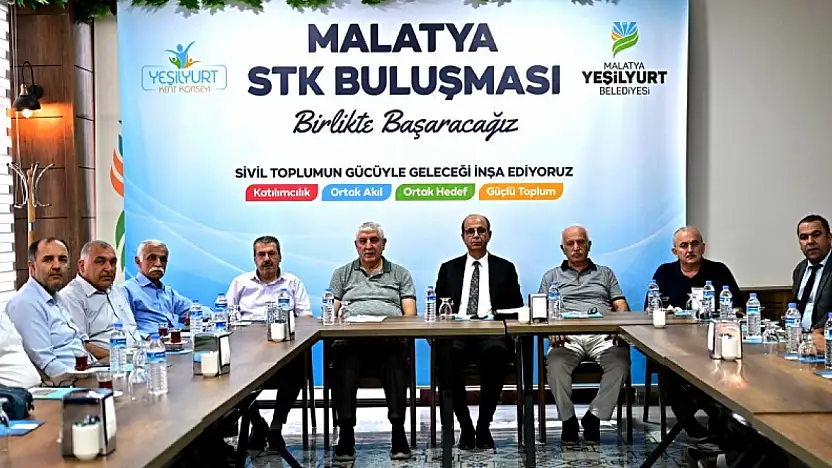 Yeşilyurt'un Bugünü ve Yarınları STK'larla İstişare Edildi