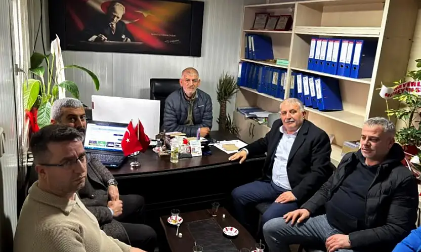 AK Parti Doğanşehir İlçe Heyetinden Başkan Rıfat Topal'a Ziyaret