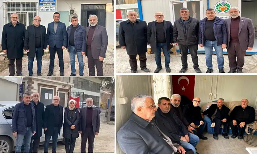 Anahtar Parti Battalgazi'den Mahalle Muhtarlarına Ziyaret