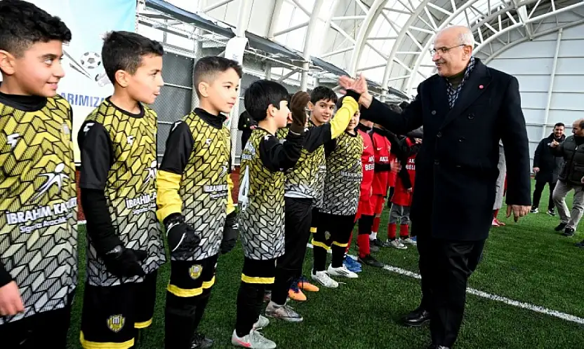 Başkan Er Çocukların Coşkusuna Ortak Oldu