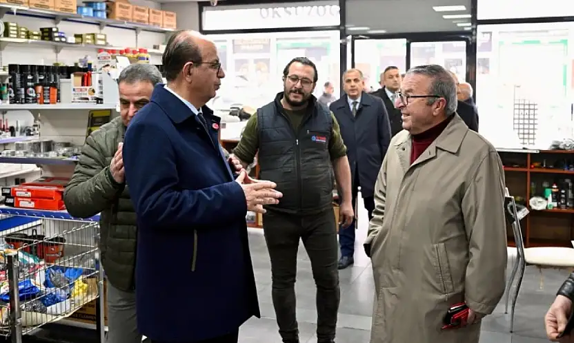 Başkan Geçit, Özsan Sanayi Sitesi Esnafının Taleplerini Dinledi