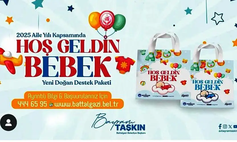 Battalgazi Belediyesi'nden Ailelere Büyük Destek