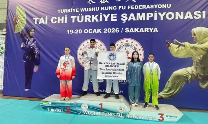 Battalgazi Belediyesi Sporcularından Türkiye Şampiyonası'nda 5 Madalya