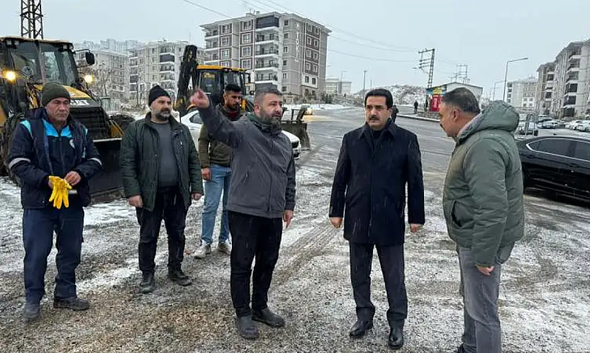 Battalgazi'de Kar Mesaisi