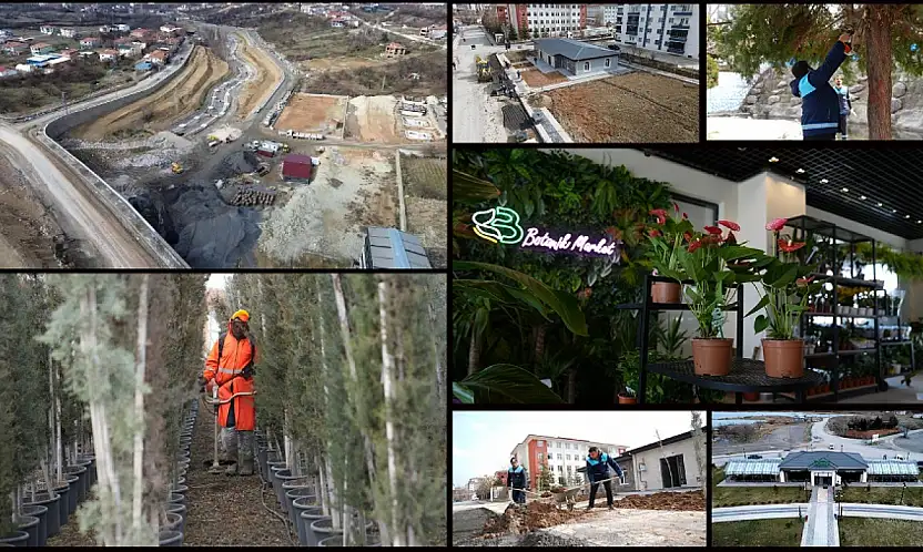 Battalgazi'de Yeşil Alanlarda Kapsamlı Çalışma