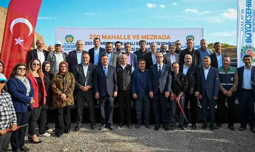 Büyükşehir Belediyesi'nden Üreticilere Boru Desteği