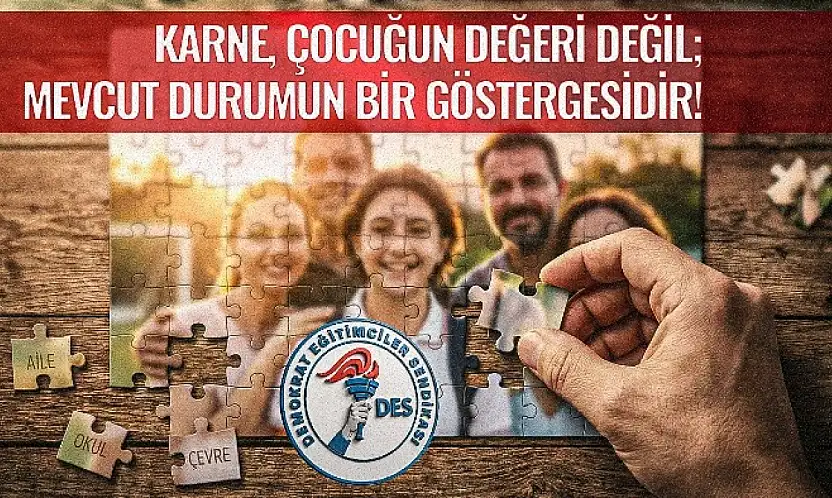 Fırat: Karne, Çocuğun Değeri Değil Mevcut Durumun Göstergesidir!