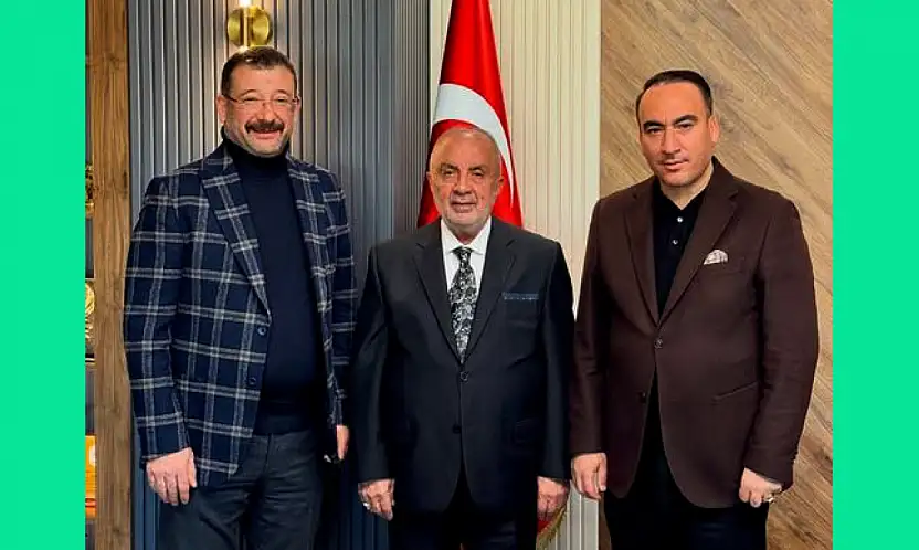 İş İnsanı Nüvit Karagözlü'den TÜRES İl Başkanı Rıdvan Budak'a Ziyaret